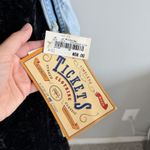 NWT Vintage 90s Tickets Clothing Western 2 Piece Crushed Velvet Dress Denim Vest Black Photo 2