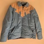 Miller Jacket Coat Western Style Outerwear Blue Vintage Heavy Winter Women XL Photo 0