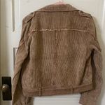 POL Corduroy Brown Biker Jacket Tan Size M Photo 1