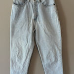 EXPRESS VINTAGE 90s  Women’s‎ High Waisted Tapered Mom Jean Light Wash Size 7/8 Photo 0