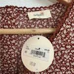 Tullabee Long Sleeve Floral Dress in rust Brown NWT Size XL Photo 1