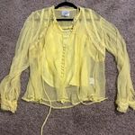Area Stars Sheer lace long sleeve blouse Size M Photo 2