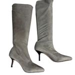 Vince Camuto Faux Suede Pull On Knee-High Women's Boots Size 10 Tan/Sand color Photo 2
