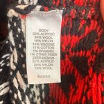 J.Jill Holiday Christmas Deer Valley Reindeer Zip Up Sweater Size XS Photo 7