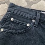 AGOLDE  Black Denim Skirt Photo 7