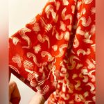 & Other Stories Puff Sleeve Floral Midi Dress Size 12 Photo 7