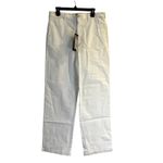 Nili Lotan Eliot Boy Pants size 8 white cotton NWT Made in USA Photo 2