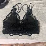 Elegant Black Lace Bralette Size XL Photo 1