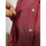 ExOfficio Women’s Dryflylite Fishing Long Sleeve Shirt Button Down size L Red Size L Photo 6