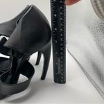 Proenza Schouler  Black Women's heel studded genuine leather Shoes Sz38.5/US7-7.5 Photo 4