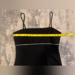 Alyn Paige  Black Dress with White Accents Photo 4