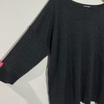 NWT J. Jill Washable Merino Wool Blouson Sleeve Pullover Gray Size XL Petite Photo 2