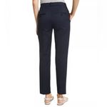 Michael Kors Collection Stretch Cotton Twill Sam Pants in Midnight, NWT, Size 14 Blue Photo 1