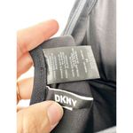 DKNY Black Peek-A-Boo Twist One Piece Swimsuit Size 10 NWT Photo 3