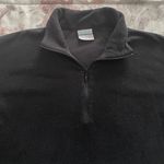 Columbia Black Fleece 1/4 Zip Closure Logo On Back Sweatshirt, size M Photo 12
