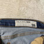 Rag and Bone  Lilly Dale Ankle Skinny Jeans Raw Hem Photo 4