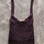ZARA  Knit Silky Stretch Plum Purple Lined Sweater Tank Top Women’s Sz M EUC Photo 3