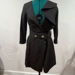 Mac Duggal NWOT 55692 Three Quarter Sleeve Ruffle Neck Dress Photo 2