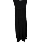 1. State  Womens Smocked Strapless Wide Leg Jumpsuit Size XS Black New Photo 2