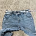 Hudson Jeans Hudson Women’s Straight Icy Blue Button Back Pocket Crop Jeans H0524-01 Size 10 Photo 11