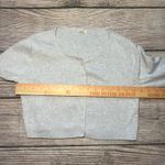 John Galt Brandy Melville Gray Button Front Cropped Cardigan Sweater Womens S Photo 7