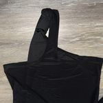 Pretty Little Thing  Black One Shoulder Bodysuit Photo 6