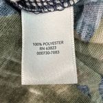 CJ Banks Dark Floral Boho Womens Top 3X Stretch Lightweight Casual Wear V Photo 9