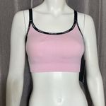 Bebe  Sport Pink Racerback Seamless Sports Bra Photo 1