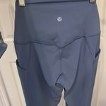 Lululemon Align Leggings 25" Pockets Blue Size 4 Photo 2