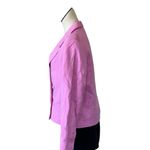 Tommy Hilfiger NWT  Double Breasted Linen Blend Pink Blazer Photo 4