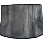 Ann Chery Colombia Latex Hook and Eye Shapewear Corset in Black, Size 38 Black Photo 0