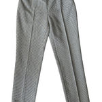 Akris Punto  black and white houndstooth pull on creased pant trousers size 6 Photo 0