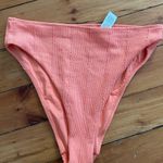 Aerie  high cut cheeky bikini bottoms orange medium Photo 0