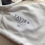 Tavik Ryan sports ribbed white swim top Size XS Photo 4