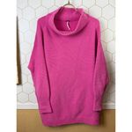Free People  Ottoman Oversized Pink Slouchy Tunic - Size - Small Photo 5