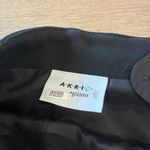 Akris  Punto Women’s Black Wool Fit and Flare Mini Skirt Size 4 Photo 2