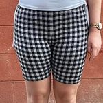 Forever 21  Gingham Biker Shorts Photo 0