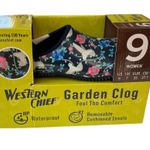 Western Chief Garden Clogs Humming Garden Navy Blue Size 9 Photo 7