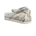 Fendi NIB Feel Knot Slide Sandal in Natural Size 39.5 Photo 7