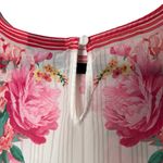 VICI Long Sleeve Sheer Floral Women’s Blouse Pink White Size Small Photo 6