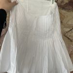 Commense Cotton Pleated Strapless Peplum Top size M White Size M Photo 3