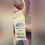 MYONNE Vintage 80s 90s Lingerie Set Purple Floral Design NWT Size Medium US Made Blue Photo 11