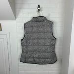 Banana Republic Herringbone Print Snap Puffer Vest Size L Photo 10