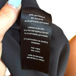 Alice + Olivia Abstract Printed Silk Cami Racerback Dress Black Red Size Medium Photo 8