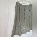 Perry Ellis Y2K  size 10 white black houndstooth skirt Photo 3