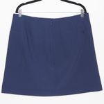 Tory Burch  Tory Sport Navy Athletic Skirt with Pocket Size XL Photo 4