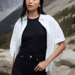 Madewell  The Perfect‎ Vintage Jean Short Colston Wash Womens Size 32 Raw Photo 0