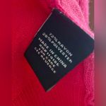 Verve Ami Women's Hot Pink Cropped Cardigan Sweater, short sleeve, size L Photo 3