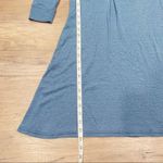 Michael Stars  Cowl neck Sparkle blue fit & flare Dress size Small‎ office party Photo 4