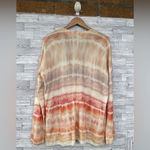 ALLSAINTS Marea Tie Dye Cardigan Sweater Merino Wool Rainbow Cream New M Photo 8